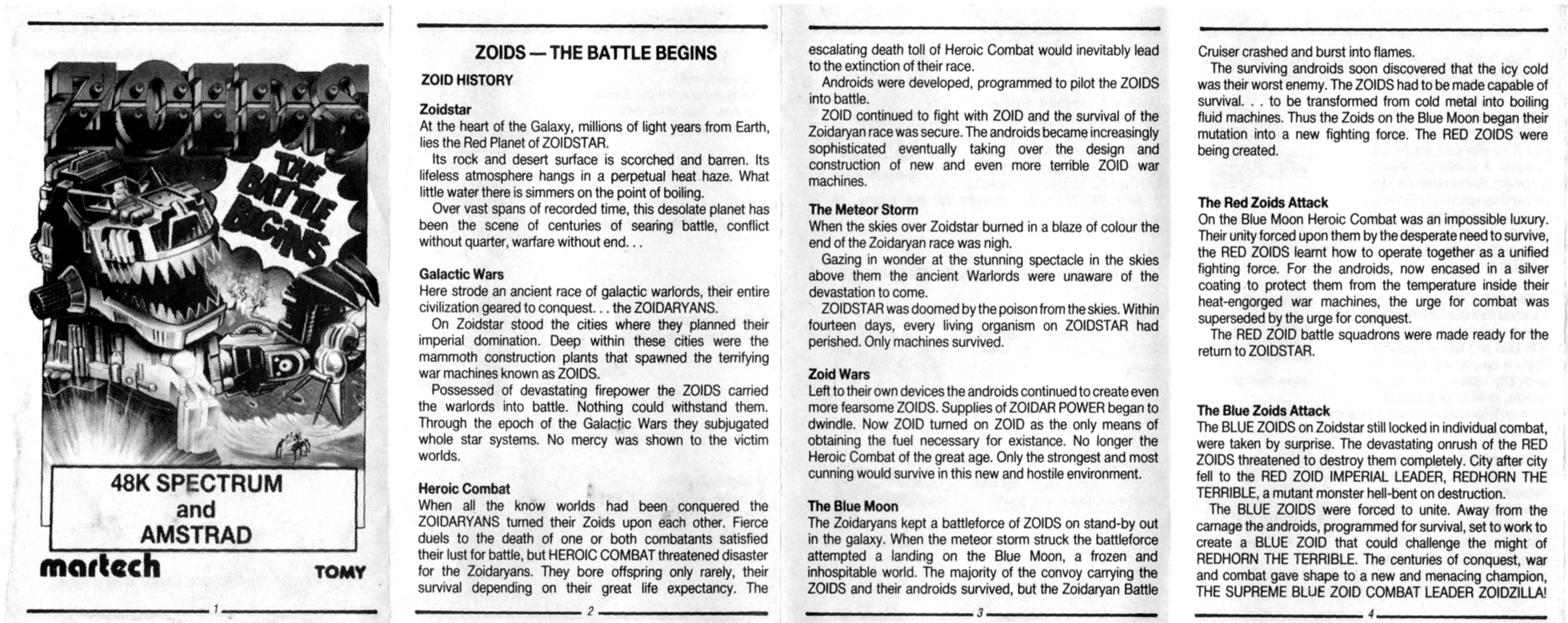 Zoids - The Battle Begins